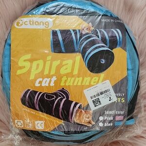Brand New OCTLANG FOLDABLE T-SHAPE 3 WAY SPIRAL CAT TUNNEL